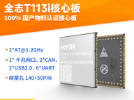 米尔-国产CPU全志T113-i系列-核心板开发板