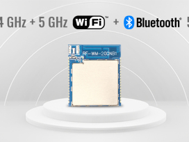 信驰达推出RTL8720DN系列2.4G和5G双频Wi-Fi+蓝牙二合一模块