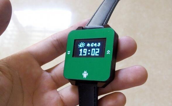 智能作品—硬件至软件开源设计的智能电子手表（OLED显示屏）