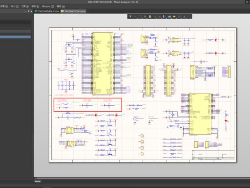 STM32F407开发板电路设计方案（原理图+源码+PCB+JLINK固件）