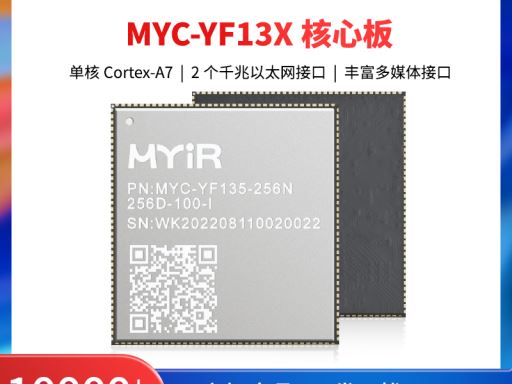 ST系列-STM32MP135核心板开发板-入门级MPU设计平台-米尔电子