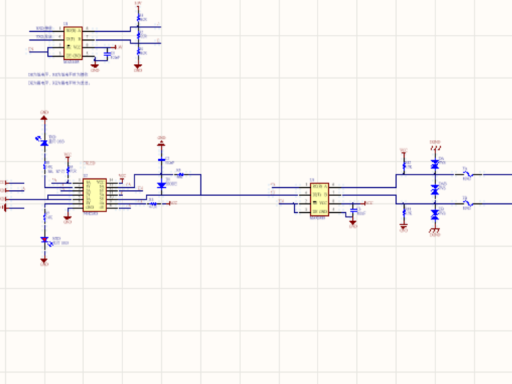 RS485自动流向硬件控制电路设计方案（原理图）